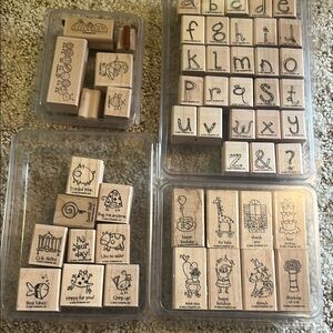Stampin Up! 4 stamp sets